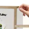 Kikker - Groen - Waterverf - Dieren - Jongen - Meisje Light Box met batterij (Wandlamp kind) middel -USP_websiteprintNL