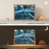 Race - Auto - Formule 1 - Jongens - Blauw Light Box met batterij (Wandlamp kind) middel -sfeer3_kind