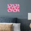 Bloemen - Patroon - Meerkleurig poster papier klein 62 -sfeer2
