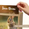 Konijntje - Bruin - Gras Light Box met kabel (Kinderlampje) klein -USP_websiteprintNL