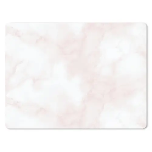 Wolkenstructuur - Roze - Marmer muismat rubber klein 262 -3d