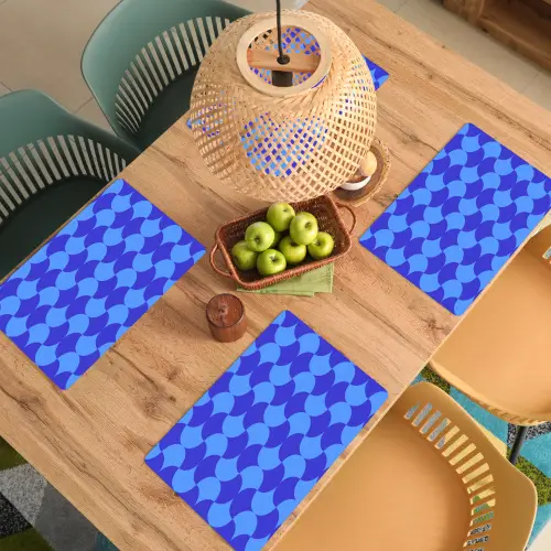 Blauw - Maanvlakken - Patroon Placemat vinyl groot 368 -zzsfeer5_Kitchenyeah-website