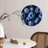 Bessen - Blauw - Fruit Wandcirkel plexiglas klein -sfeer4