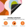 Abstract - Vormen - Roze Inductie beschermer vinyl 3mm klein -zzzzzzz-td-onderkant