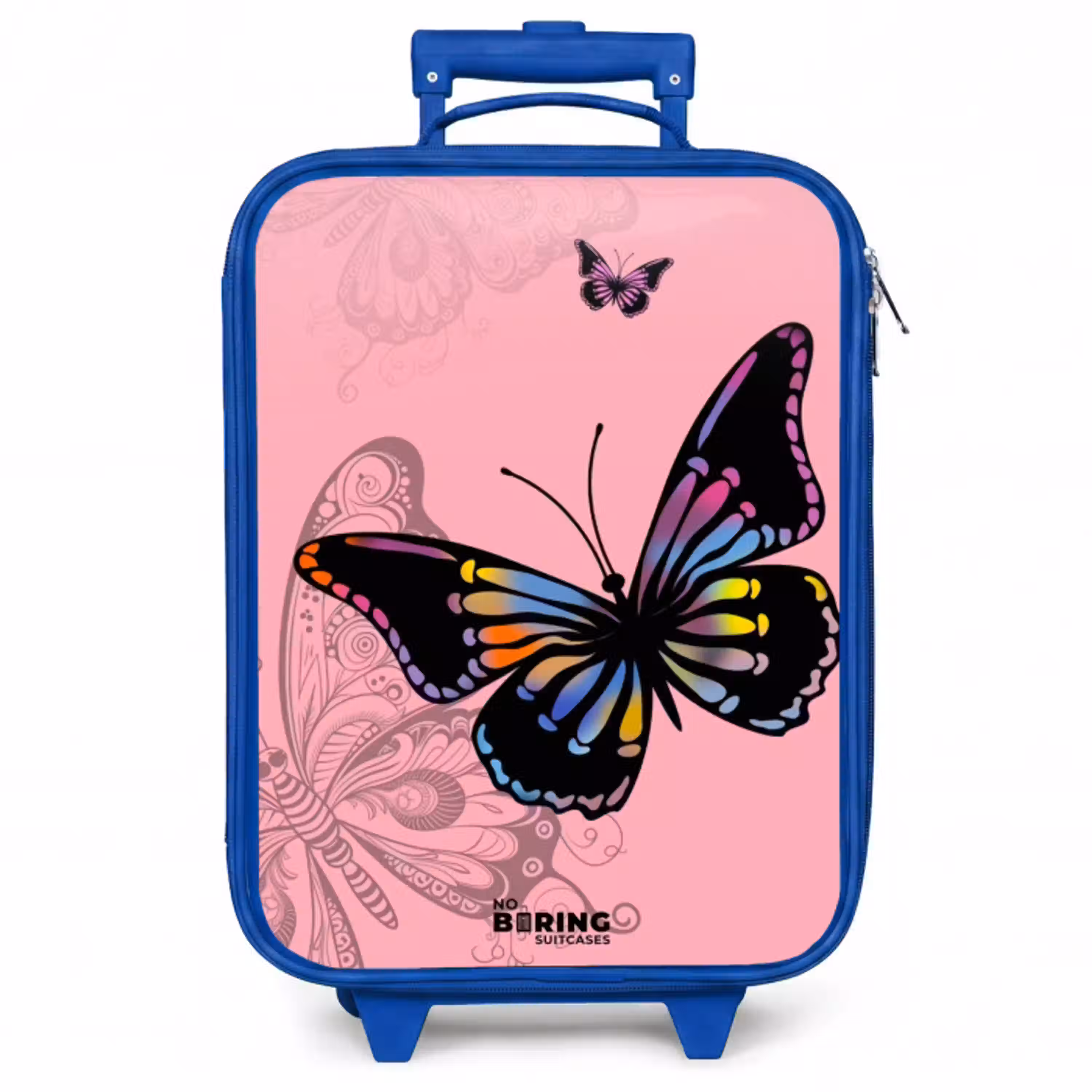Bubblegum butterfly Kinderkoffer - Blauw klein -zzz_website3d