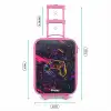 Gamerwereld in neonstijl Kinderkoffer - Roze klein -productfoto_formaten