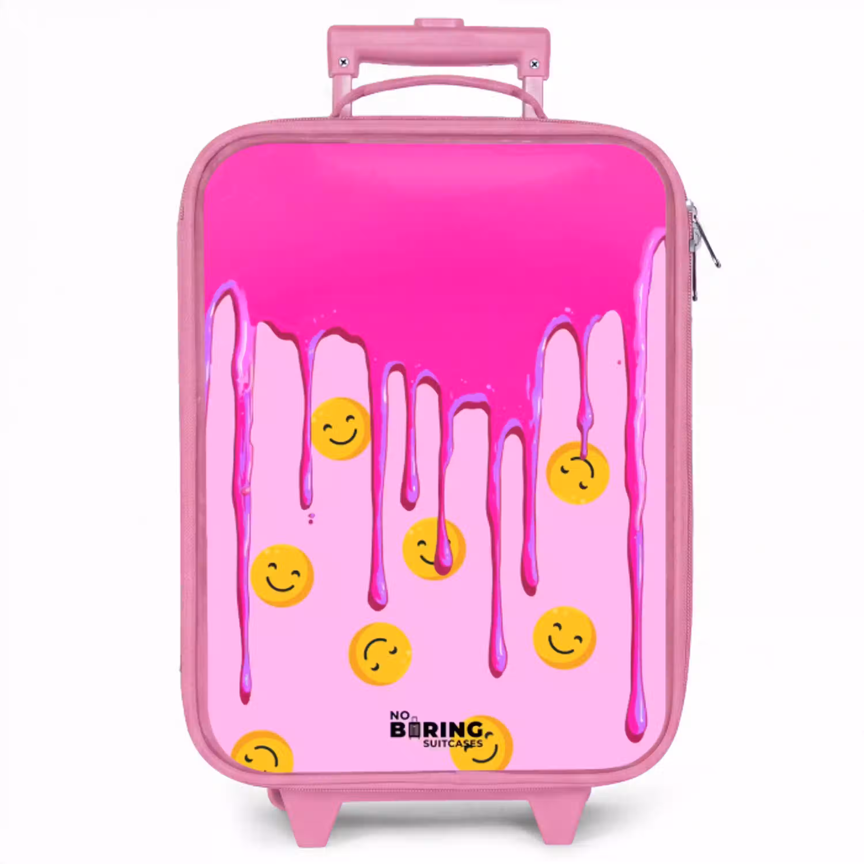 Verf - Smiley - Roze Kinderkoffer - Roze klein -zzz_website3d