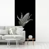 Maïskolf - Glanzend metaal - Elegant fotobehang vinyl groot -woonkamer