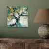Boom - Modern - Verflook - Turquoise - Goud aluminium wit klein -sfeer2