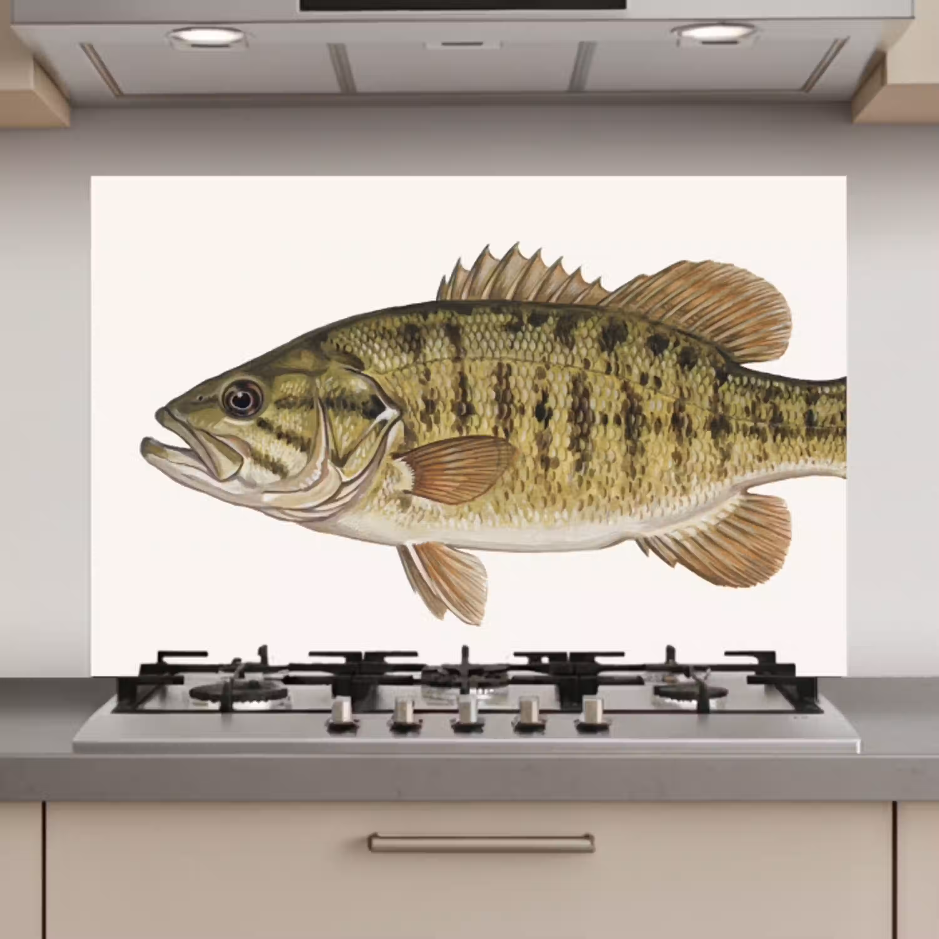 Vissen - Natuur - Vintage keuken achterwand spatscherm klein -3d_website