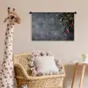Winter - Hulst - Kerst - Beton Wandkleed katoen klein -wsfeer5_kind