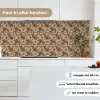 Warm - Bloemen - Groen - Rood keuken achterwand 2 middel 871 -sfeer4_NL
