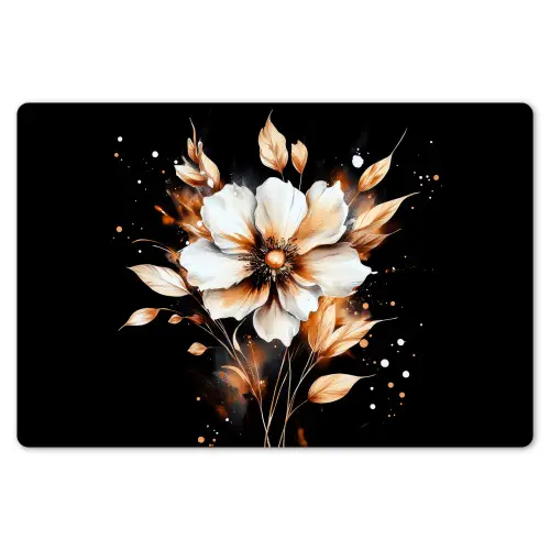 Bloem - Verf - Goud - Graffiti - Modern Placemat vinyl groot -zzsfeer1_Kitchenyeah-website