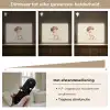 Jongen - Voetbal - Bruin - Minimalistisch Light Box met batterij (Wandlamp kind) middel -USP_dimbaarNL