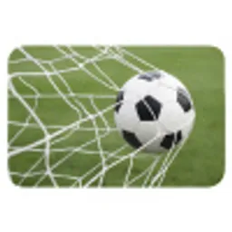 Voetbal - Goal - Net - Sport Badmat klein -3d