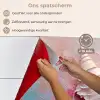 Schelp - Pastel - Pink keuken achterwand spatscherm klein -spatscherm_NL