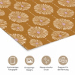 Bloemen - Modern - Oker poster papier klein 62 -tcloseup_DE