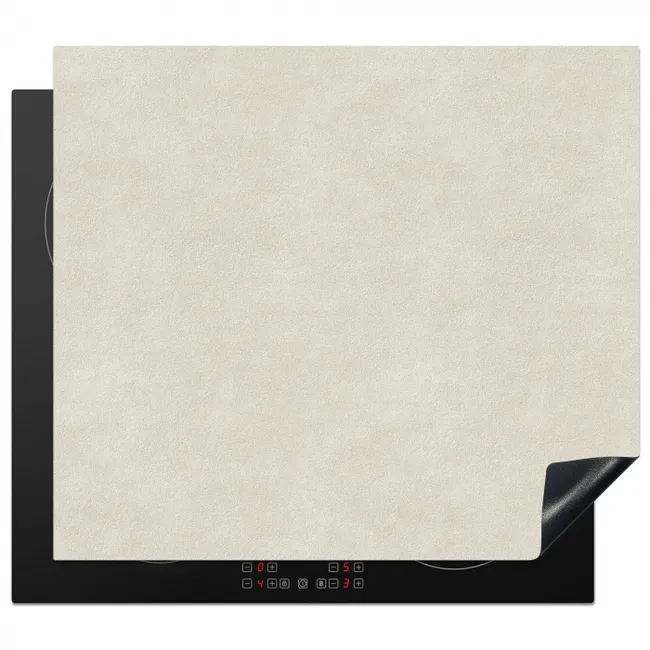 Protection plaque induction - Couleur sable - Moderne - Lisse