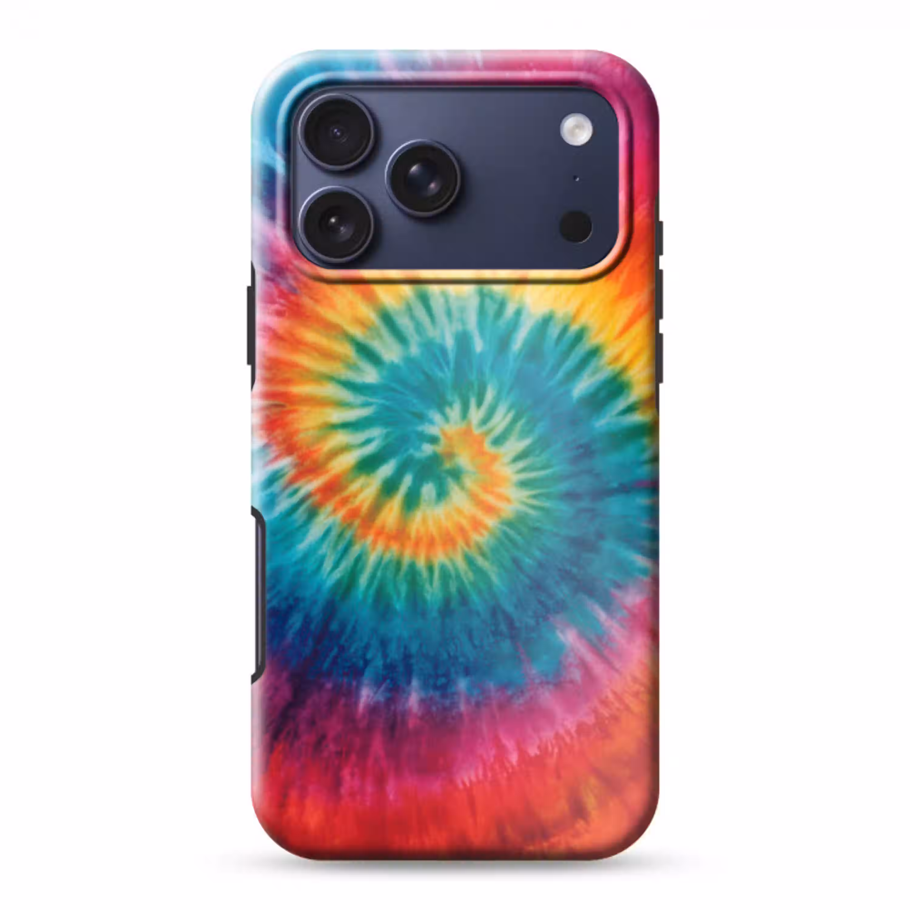 Regenboogkleuren - Tie dye - Toughcase MagSafe Apple iPhone 17 Pro Max klein -3d