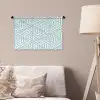 Design - Geometrie - Patroon - Driehoek Wandkleed katoen klein 269 -sfeer4