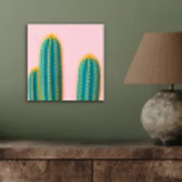 Cactussen - Modern - Pastel aluminium wit klein -sfeer2