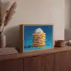 Pannenkoeken - Steentjes - Glitter - Slagroom Light Box met batterij (Wandlamp) middel -sfeer2