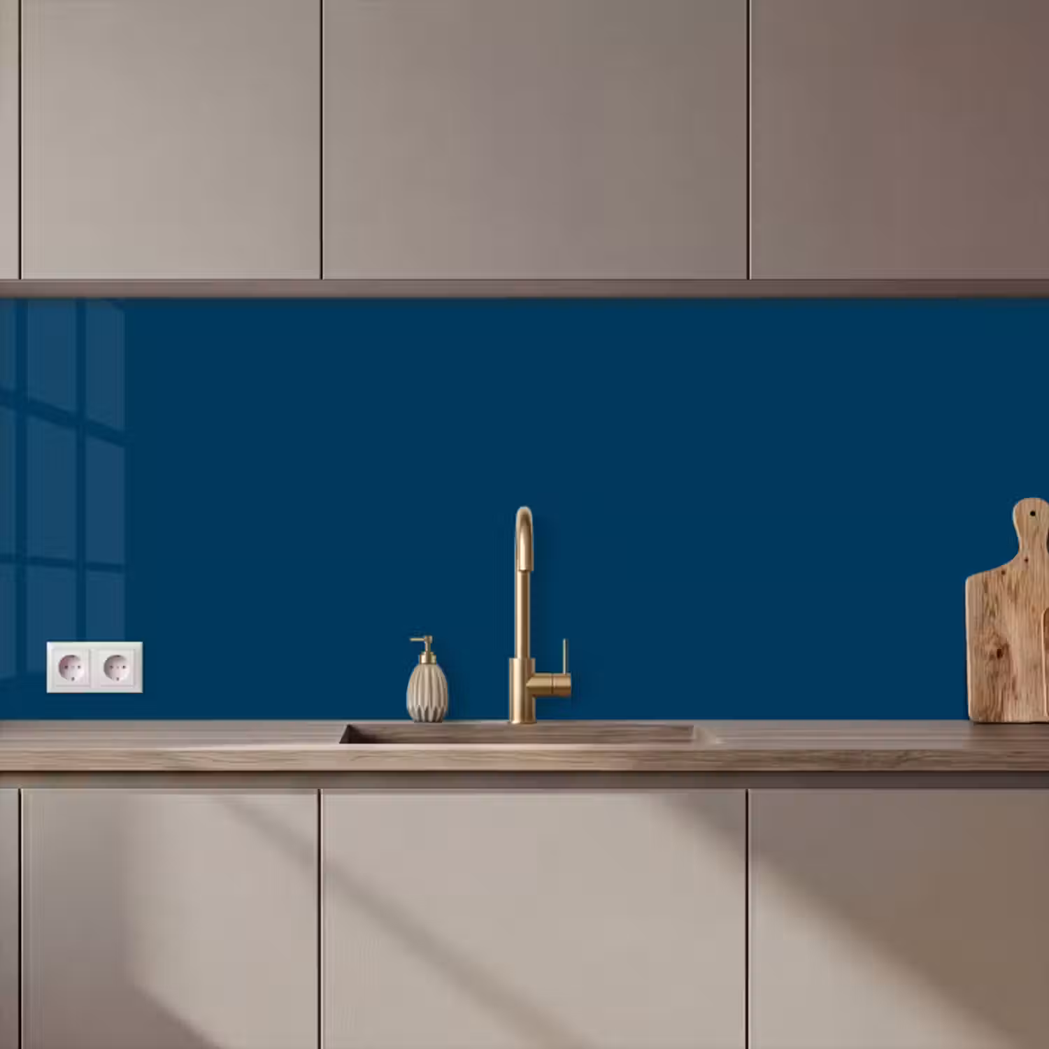 Küchenrückwand - Indigo - Palette - Farben