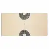 Geometrische bogen - Minimalistisch - Symmetrisch Muismat XXL klein -3d_leeg