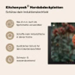 Dahlia - Bloem - Natuur - Sfeervol Inductie beschemer met haakjes klein -ky-usp-de