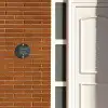 Donker steen - Sierlijk Naambord Rond klein -sfeer3-rond-XS