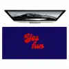 Blauw - Rood - Yes fun - 3D Muismat XXL klein -zzz3d
