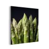 Asperges - Groen - Zwart aluminium wit klein -3d