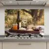 Picknick - Wijn - Kaasplankje keuken achterwand spatscherm klein -3d_website