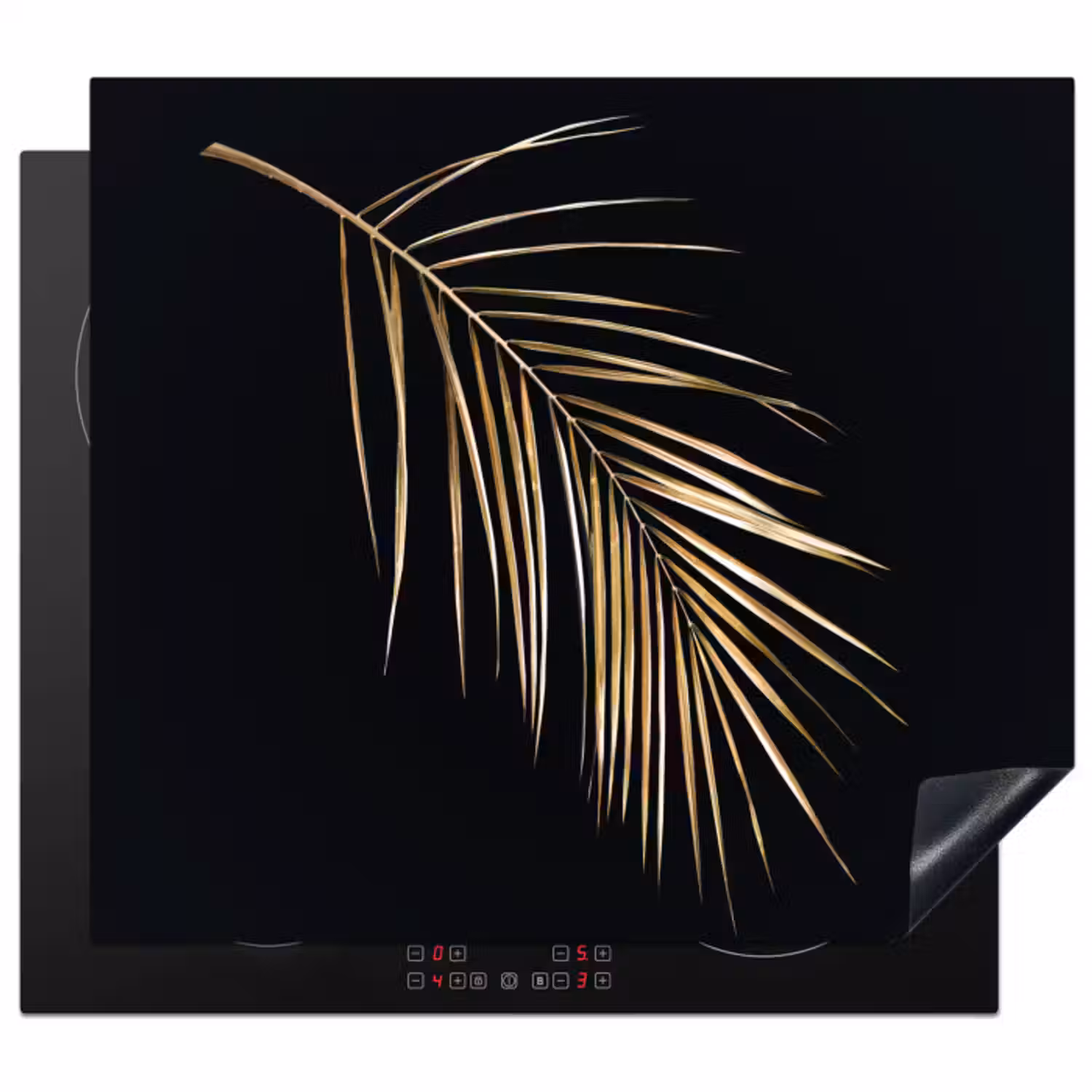 Inductie beschermer - Gouden palmblad