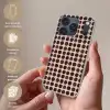 Stippen - Patroon - Bruin Telefoonhoesje iPhone 17 Pro klein 878 -sfeer3_NL