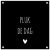 Carpe diem - Spreuken - Pluk de dag - Quotes tuinposter los doek klein -3d