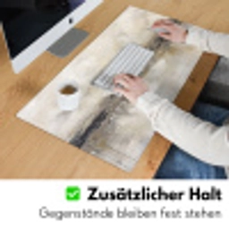 Landschap - Horizon - Natuur - Abstract - Neutraal Muismat XXL klein -ysfeer3_duits