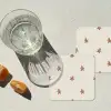 Patroon - Koekjes - Beige onderzetter kurk middel 366 -sfeer4