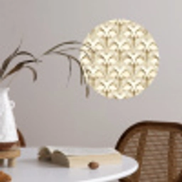 Ornament - Barok - Goud Wandcirkel behangsticker klein 186 -sfeer3