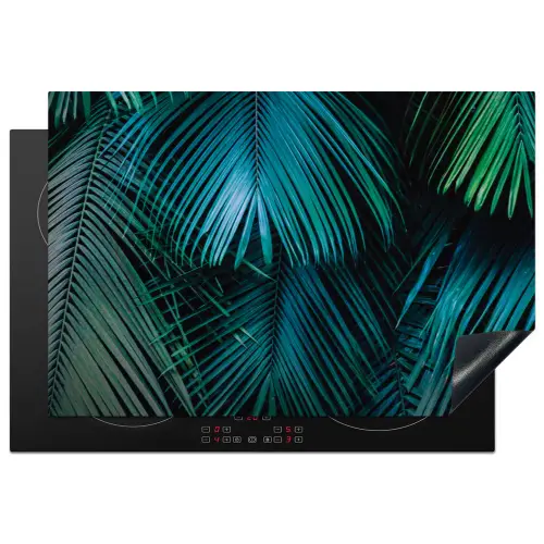 Bladeren - Tropisch - Jungle Inductie beschermer vinyl 3mm klein -3d