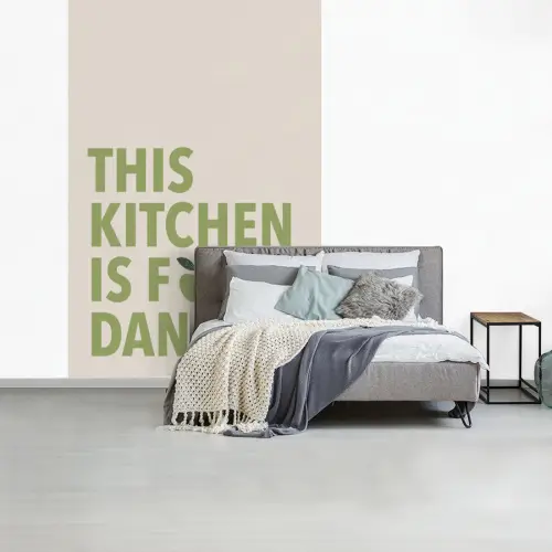 Quote - Appel - Illustratie fotobehang vinyl groot -slaapkamer