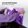Bladeren - Paars - Tropisch - Abstract Inductie beschemer met haakjes klein -ky-ophangen-nl