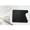 Zwart - Tegels muismat rubber klein -witbureau