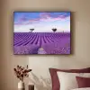 Lavendel - Natuur - Paars - Bomen - Bloemen Textielframe - compleet frame klein -sfeer1