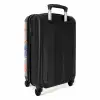 Blauwe schelpen patroon NBS - Handbagage koffer - Volwassenen Unisex middel -achterkant