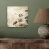 Bloemen - Japandi - Wabi sabi aluminium wit klein -sfeer2