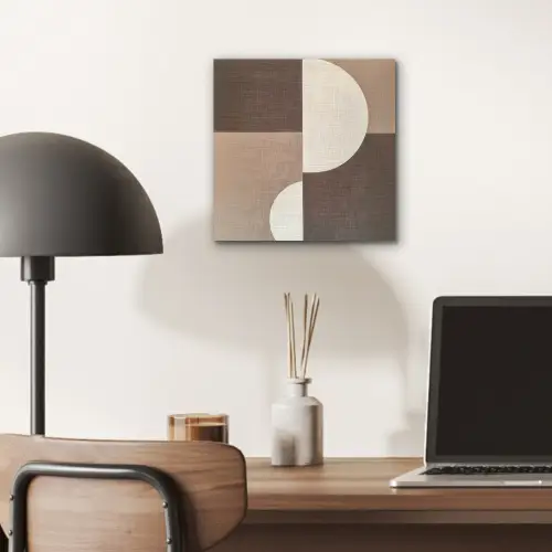 Raster - Halve cirkels - Contrast aluminium wit klein -sfeer5