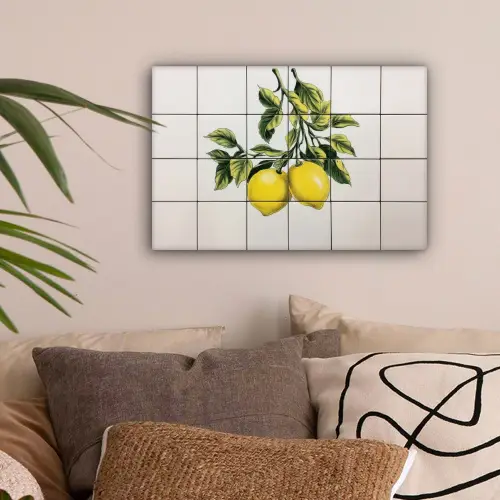 Citroen - Decoratie - Keramiek - Takken canvas 2cm klein -sfeer1