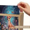 Hert - Magisch - Sprookjesbos Light Box met kabel (Kinderlampje) klein -USP_websiteprintNL