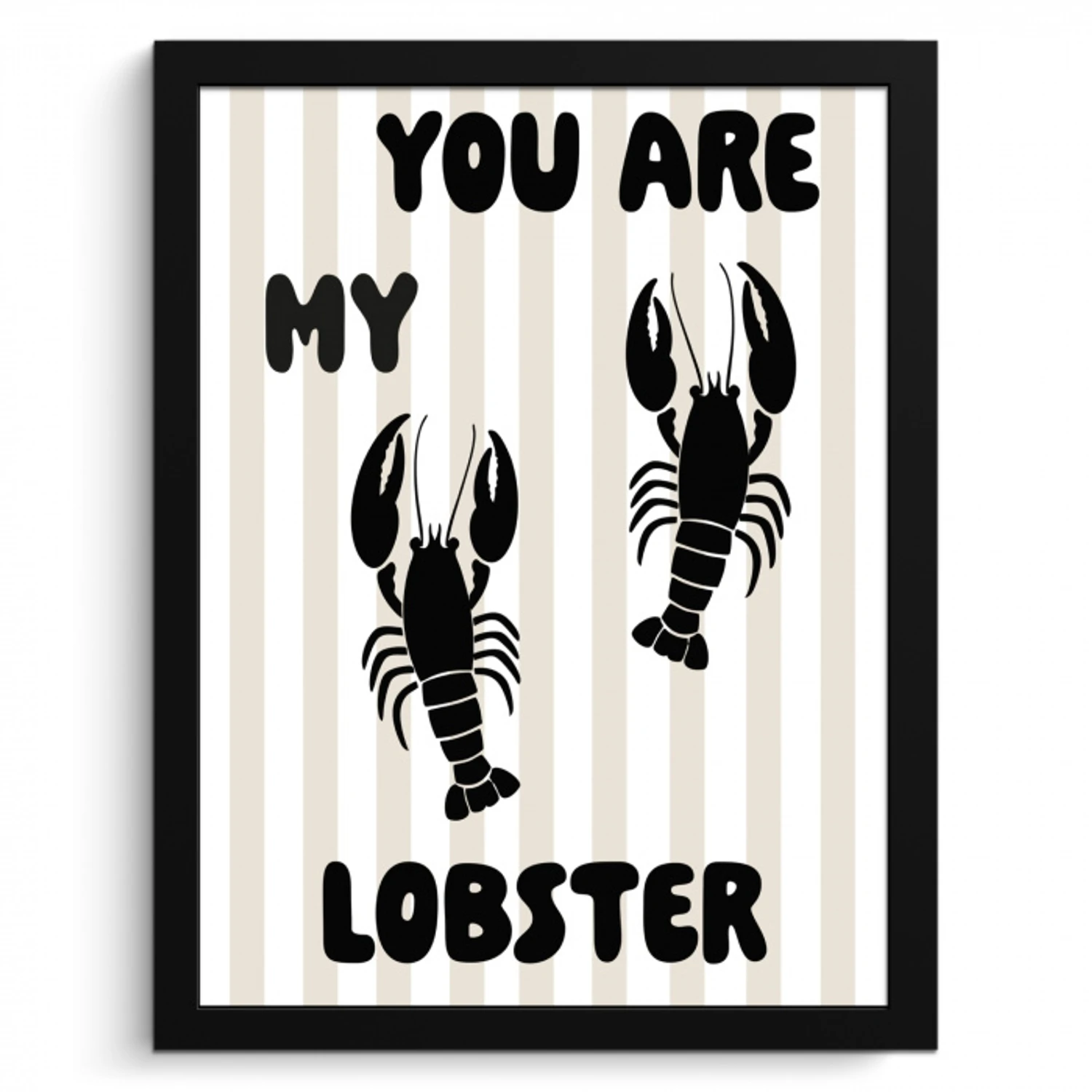 Lobster - Beige - Minimalistisch KitchenYeah - Keuken - Fotolijst klein -3d